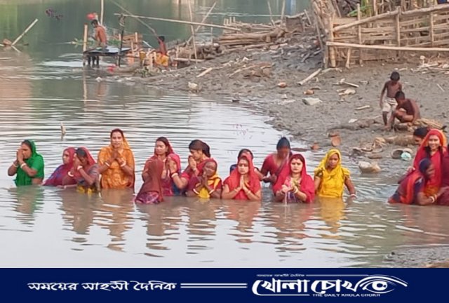 ফরিদপুরে পালিত হচ্ছে সূর্য পূজা 