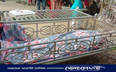 নগরকান্দায় মটরসাইকেলের ধাক্কায় নিহত -১