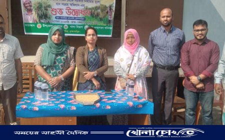 আখাউড়ায় ধান সংগ্রহ অভিযান উদ্বোধন