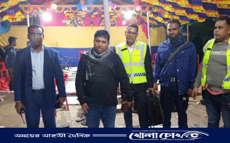 সরাইলে মাহফিলের নামে গান-বাজনা বন্ধ করলেন ভ্রাম্যমাণ আদালত