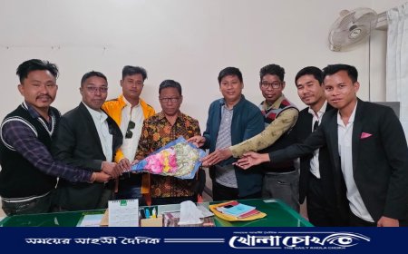 থানচির সাংবাদিকদের সর্বাত্মক সহযোগীতা দেয়া হবে--চেয়ারম্যান থানজামা লুসাই