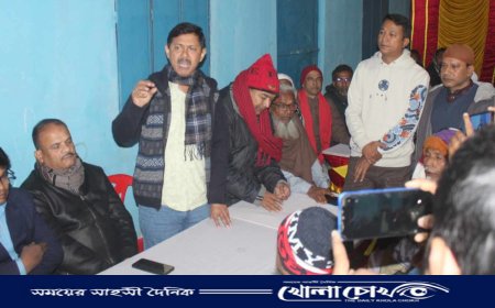 বোয়ালমারীতে বিএনপি নেতাদের মিলনমেলা