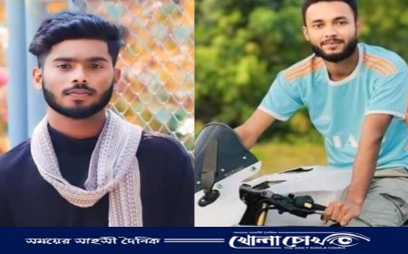 ভাঙ্গায় মটরসাইকেলের তেল আনতে গিয়ে ট্রাকে পিষ্ট হয়ে প্রাণ গেল ২ বন্ধুরঃ আহত -১