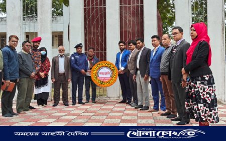 থানচিতে শহীদ বুদ্ধিজীবি দিবস পালিত