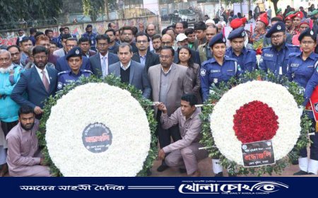 মাগুরায় শহীদ বুদ্ধিজীবি দিবস পালিত