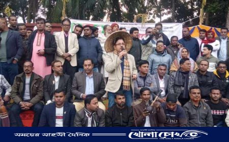 শ্রীপুরের কাদিরপাড়া ইউনিয়ন কৃষকদলের উদ্যোগে কৃষক সমাবেশ অনুষ্ঠিত 