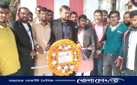 লালমনিরহাটের চাপারহাটে যথাযোগ্য মর্যাদায় মহান বিজয় দিবস পালিত