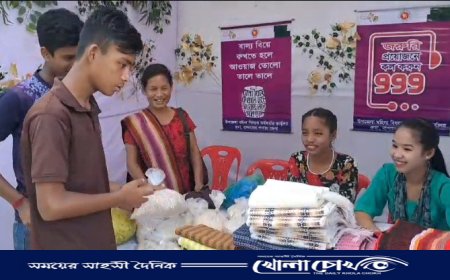 রুমায় ২হাজার ৫০০ জনকে সুলভ মূল্যে খাদ্য সামগ্রী বিতরণ 