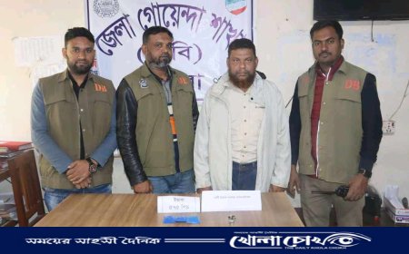 মাগুরায় ডিবি পুলিশের বিশেষ অভিযানে ৫৭৫ পিচ ইয়াবা ট্যাবলেটসহ আটক-১