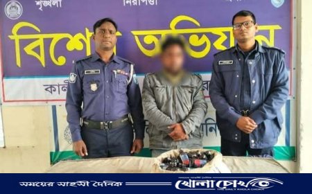 লালমনিরহাটে ফেনসিডিলসহ মাদক ব্যবসায়ী গ্রেফতার 