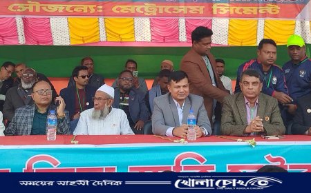 পাটগ্রামে শহীদ জিয়া স্মৃতি ফুটবল টুর্নামেন্টের উদ্বোধন