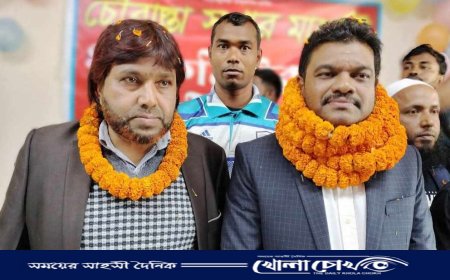 গাজীপুরে চৌরাস্তা সুপার মার্কেট নবগঠিত কমিটির পরিচিতি সভা