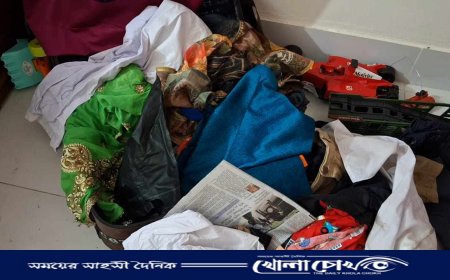 গাজীপুর শহরে ফ্ল্যাট বাসায় ঢুকে মারধোর ও টাকা ছিনতাইসহ লুট পাটের অভিযোগ