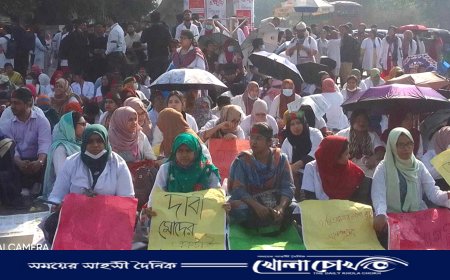 শাহবাগে আবারও আন্দোলন