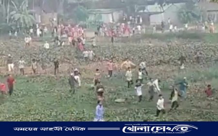 ব্রাহ্মণবাড়িয়ায় ডাস্ট মালামাল কেনা নিয়ে বিএনপির দুই পক্ষের সংঘর্ষ, আহত ১০