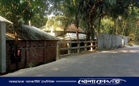 নগরকান্দায় অবৈধ স্থাপনা রক্ষায় নতুন ব্রিজ নির্মাণে বাধার অভিযোগ 