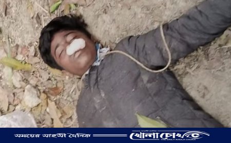 ফরিদপুরে ১৩ বছরের কিশোর চালককে হত্যা করে রিকশা ছিনতাই 