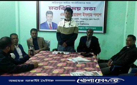 চাঁদাবাজদের জায়গা বিএনপিতে হবে না--এম আনোয়ারুল ইসলাম পলাশ