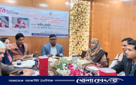 নবীনগরে গর্ভবতী ও দুগ্ধদানকারী মায়ের পুষ্টির উপর প্রশিক্ষণ