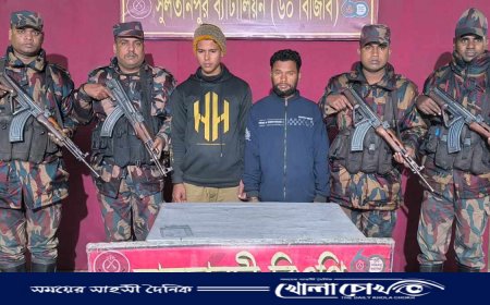 বিজিবির অভিযানে ব্রাহ্মণবাড়িয়ায় ৭ ভারতীয় চোরাকারবারী আটক