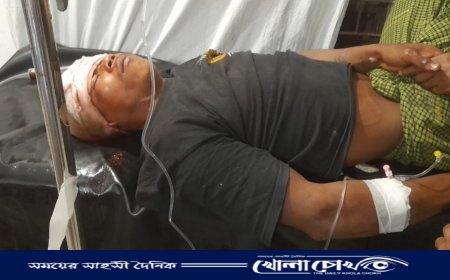 থানচিতে মাহেন্দ্র থেকে ছিটকে পড়ে যাত্রী আহত