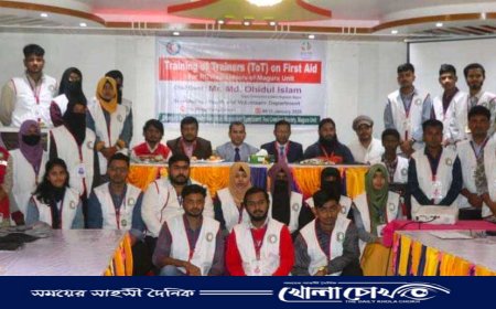 মাগুরায় তারুণ্যের উৎসব উপলক্ষে ৪ দিনব্যাপী প্রশিক্ষণ কর্মসূচি শুরু