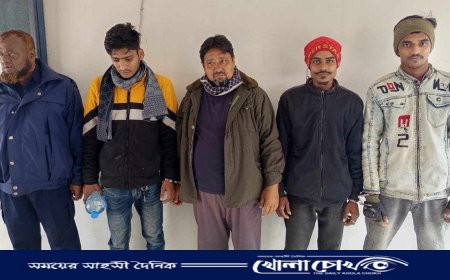 সদরপুরে অবৈধভাবে বালু উত্তোলনের দায়ে ৩ জন গ্রেপ্তার