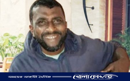 নোয়াখালীতে বাস চাপায় এক শ্রমিকের মর্মান্তিক মৃত্যু
