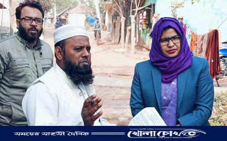 খোকসায় নগর উন্নয়ন প্রকল্প পরিদর্শন 