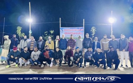 ফরিদপুরে মরহুম হাসিবুল হাসান (হাসিব মিয়া) শর্ট পিস ক্রিকেট টুর্নামেন্ট শুরু 