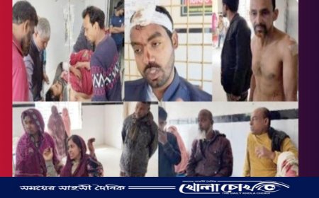 বোয়ালমারীতে তুচ্ছ ঘটনায় রক্তক্ষয়ী সংঘর্ষ, সাবেক কাউন্সিলরসহ আহত ২০