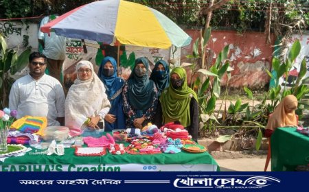 উন্নত বিশ্বের মত ফরিদপুরে চালু হলো হলিডে মার্কেট 