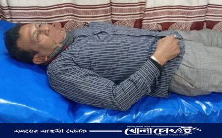 সাংবাদিক রিপন মজুমদার সড়ক দুর্ঘটনায় গুরুতর আহত