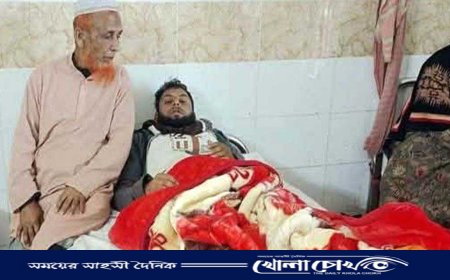 রাণীনগরে বিদেশ ফেরত যুবককে মারপিট করে ২ লক্ষ টাকা চাঁদা নেওয়ার অভিযোগ যুবদল নেতার বিরুদ্ধে