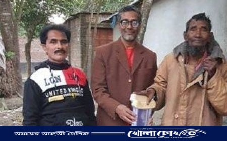 রাজশাহীর একজন মানবসেবক দুখু