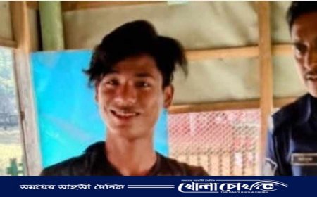 লামায় দেশীয় বন্দুকসহ একজন আটক