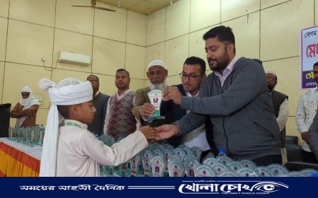 নগরকান্দায় বেগম শিরিয়া সমাজ কল্যাণ সংস্থার উদ্যোগে মেধাবী শিক্ষার্থীদের মাঝে পুরস্কার বিতরণ 