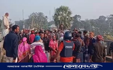 নগরকান্দায় মসজিদের মাইকে ঘোষণা দিয়ে দু'দল গ্রামবাসীর মধ্যে সংঘর্ষ, পুলিশ সহ আহত অর্ধশত 
