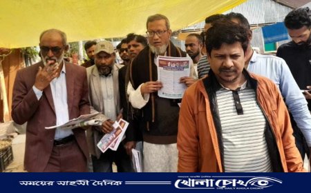 নাজিরপুরে তারেক জিয়ার ৩১ দফা বাস্তবায়নে লিফলেট বিতরণ