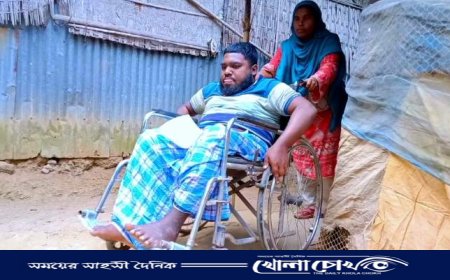 সকলের সহযোগিতায় বাঁচতে চায় আলামিন