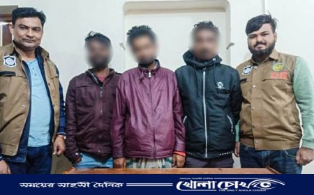 রাজশাহীতে ৩ জুয়ারী আটক 