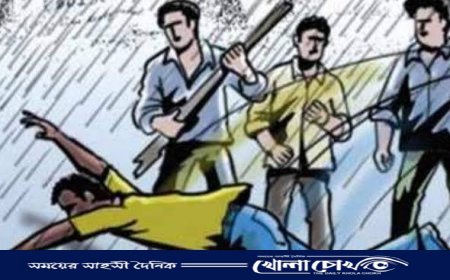 সেনাকর্মকর্তাকে কুপিয়ে জখম 