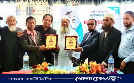 সাংবাদিকদের সাথে মা মনি ডায়াগনষ্টিক সেন্টার পরিচালকদের মতবিনিময় 