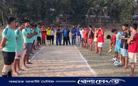 রুমায় ফুটবল খেলায় পাইন্দু ইউপি একাদশ বিজয়ী