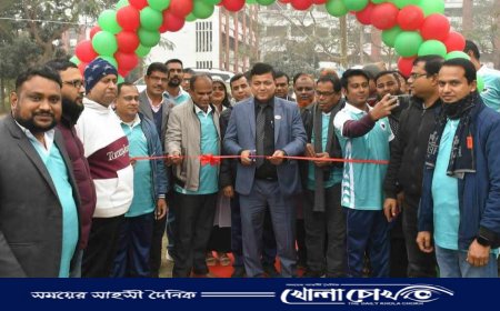 বেরোবি অফিসার্স অ্যাসোসিয়েশনের বার্ষিক ক্রীড়া সপ্তাহের উদ্বোধন