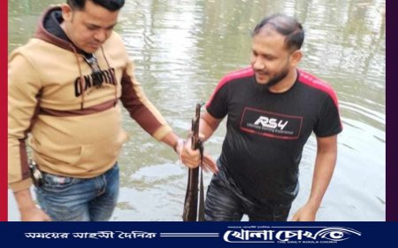 নোয়াখালীতে থানার লুট হওয়া চায়না রাইফেল পুকুর থেকে উত্তর