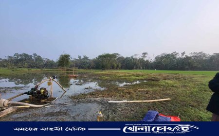 নোয়াখালীতে ফসলি জমি থেকে বালু তোলায় লাখ টাকা জরিমানা