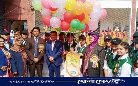 ফরিদপুর সরকারি বালিকা উচ্চ বিদ্যালয়ের বার্ষিক ক্রীড়া প্রতিযোগিতা ও পুরস্কার বিতরণী অনুষ্ঠিত 