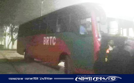 বেরোবির বাস চালককে মারধরের অভিযোগ, শিক্ষার্থীদের প্রতিক্রিয়া