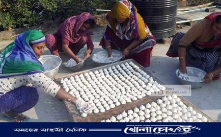 আত্রাইয়ের কুমড়া বড়ির খ্যাতি রয়েছে দেশজুড়ে